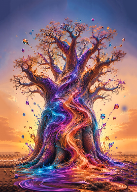 The Solitary Baobab