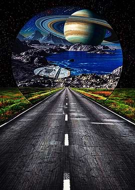 Surreal Road to Saturn Portal
