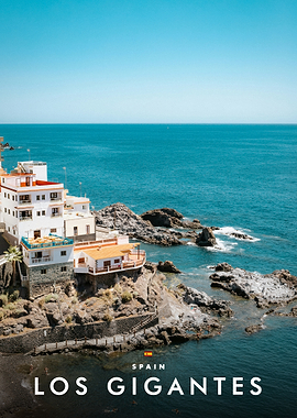 Los Gigantes Coastal View in Spain
