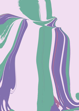 Abstract Pastel Swirl Pattern