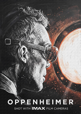 Oppenheimer Film Poster Art