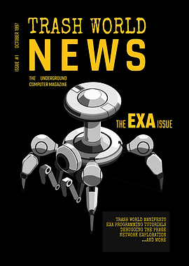 Trash World News EXA Magazine Cover