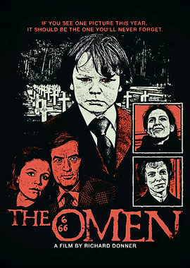 The Omen Movie Poster Art