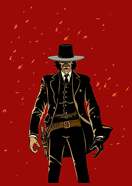 Western Style Illustration