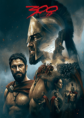 300 Movie Poster Art
