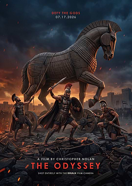 The Odyssey Christopher Nolan Movie Poster