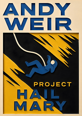 Project Hail Mary Book Cover Art