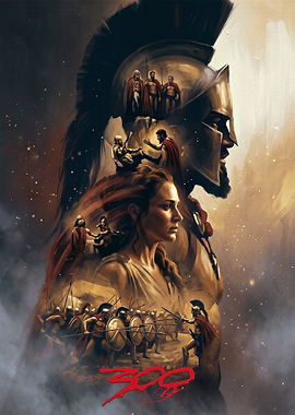 300 Movie Poster Art