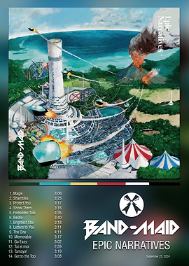 Band-Maid Epic Narratives Album Cover