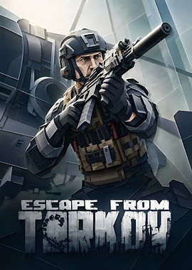 Escape From Tarkov Soldier Poster