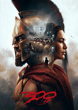 300 Movie Poster Art