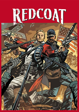 Redcoat Comic Book Cover Art