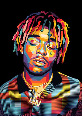 Lil Uzi Vert Pop Art Portrait