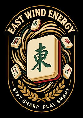 East Wind Energy Mahjong Graphic