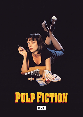 Pulp Fiction Mia Wallace Poster