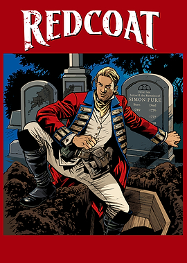 Redcoat Comic Book Cover Art