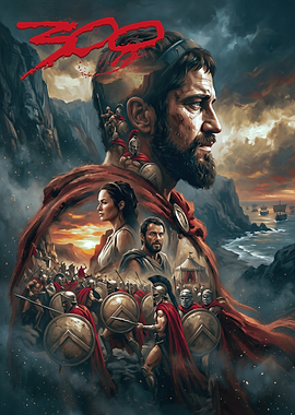 300 Movie Poster Art