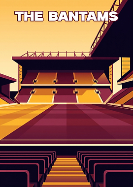 The Bantams Stadium Poster