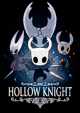 Hollow Knight Character Group Poster