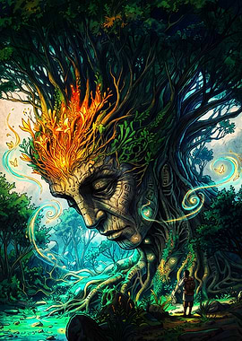 Ancient Tree Spirit Guardian