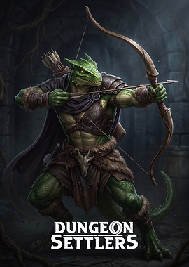 Dungeon Settlers Archer Character Art