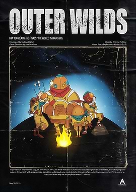 Outer Wilds Game Poster