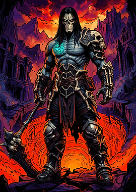 Death from Darksiders Fantasy Warrior