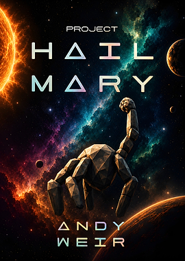 Project Hail Mary Book Cover Art