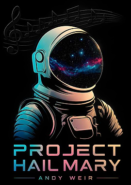 Project Hail Mary Astronaut Poster