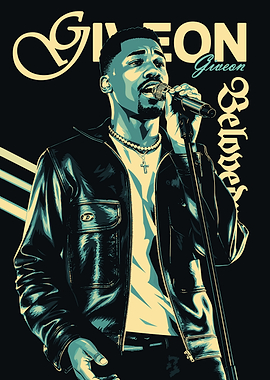 Giveon Singer Portrait Poster