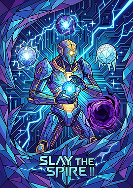 Slay the Spire 2 Defect Poster
