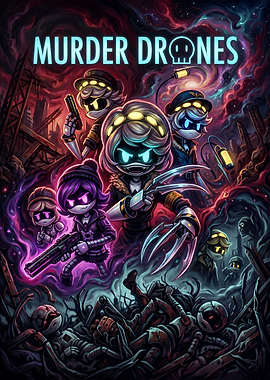 Murder Drones Official Poster Art