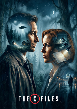 The X-Files Double Exposure Poster