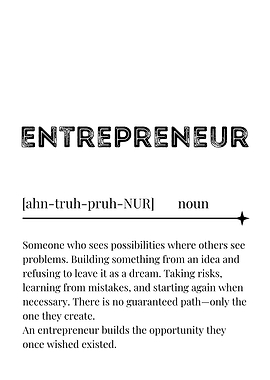 Entrepreneur Definition