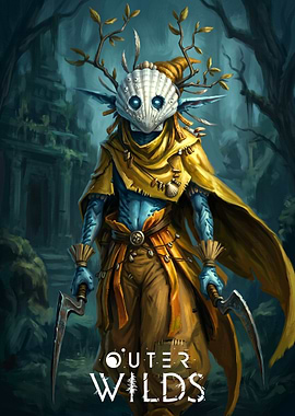 Outer Wilds Nomai Character Art
