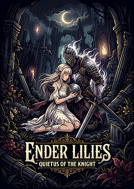 Ender Lilies Quietus of the Knight Poster