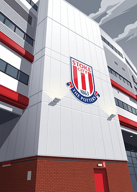 Stoke City Football Club Stadium Exterior
