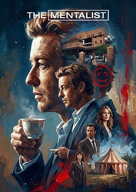 The Mentalist TV Show Poster Art