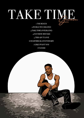 Giveon Take Time Album Poster