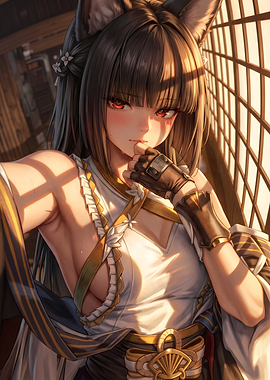 Hoshimi Miyabi in Traditional Attire