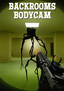 Backrooms Bodycam Horror Game Poster