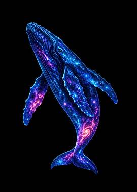 Cosmic Humpback Whale