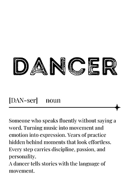 Dancer Definition