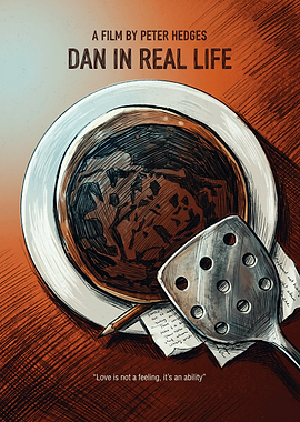 Dan In Real Life Movie Comedy Drama Print
