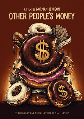 Other Peoples Money Movie Comedy Retro Wall Art