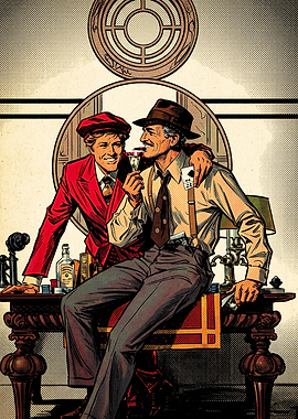 The Sting Movie Poster Art