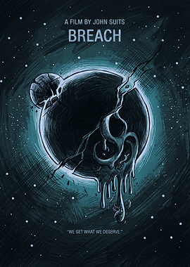 Breach Movie Sci Fi Thriller Retro Print