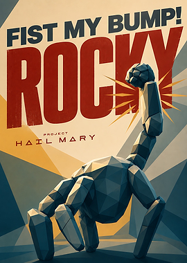 Project Hail Mary Rocky Fist Bump