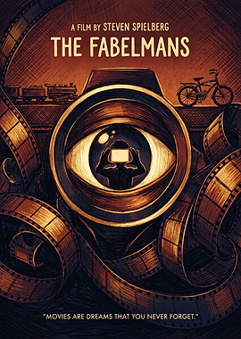 The Fabelmans Movie Coming Of Age Retro Art