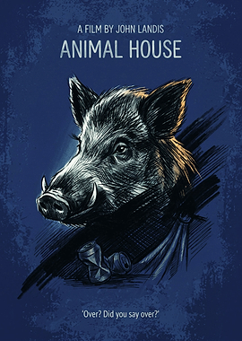Animal House Movie Comedy Cult Classic Art